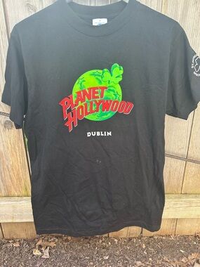 Vintage Planet Hollywood Dublin Shirt St Patrick's Day 1999 Sz M